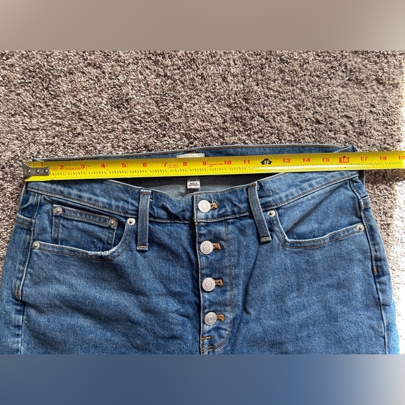 🩵J Crew 9” Billie Demi boot crop jean. 30P - Picture 4 of 6